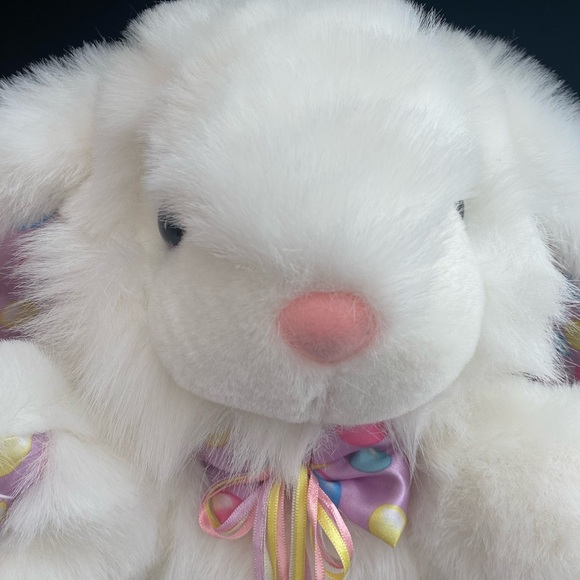 Vintage Dan Dee Easter Bunny stuffed animal plush B10 - Picture 3 of 10